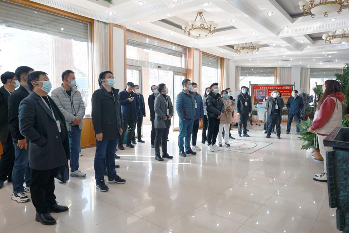    全省民營企業年輕一代黨員代表到集團參觀學習黨建工作
