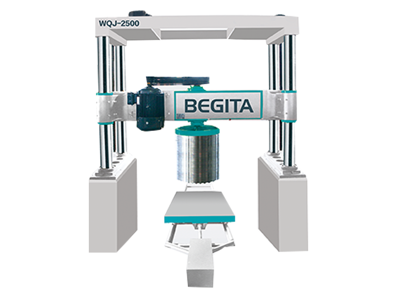 Máquina cortadora de piedra pórtico de cuatro cilindros para losa de columna