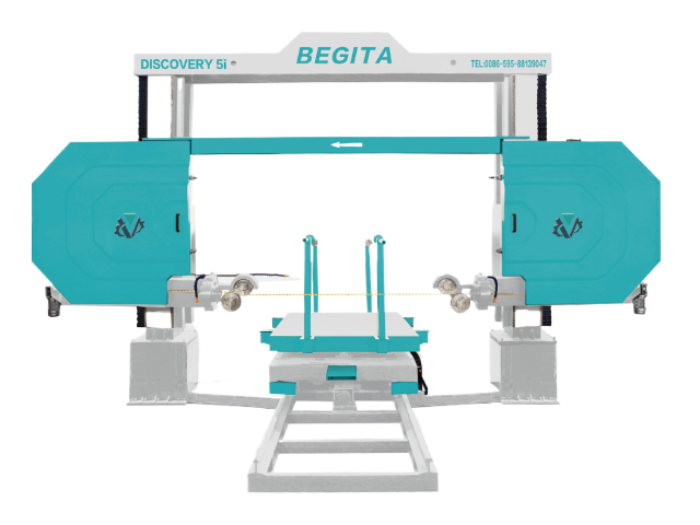 Descubrimiento 5 (máquina de sierra de alambre de diamante CNC de 5 ejes)