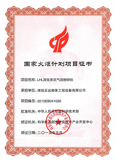 LHB Torch Program Certificate