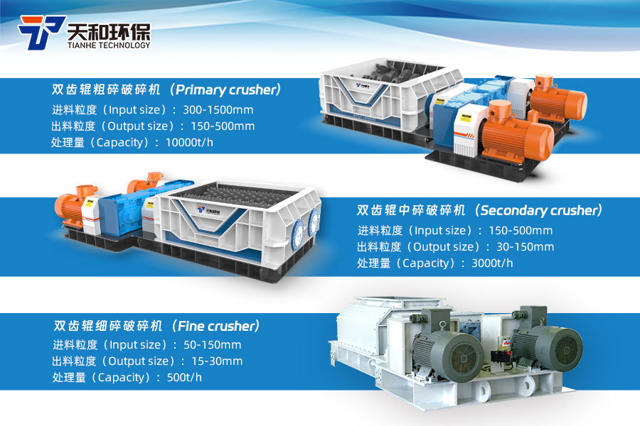 Tianhe Environmental Mineral Grading Crusher 