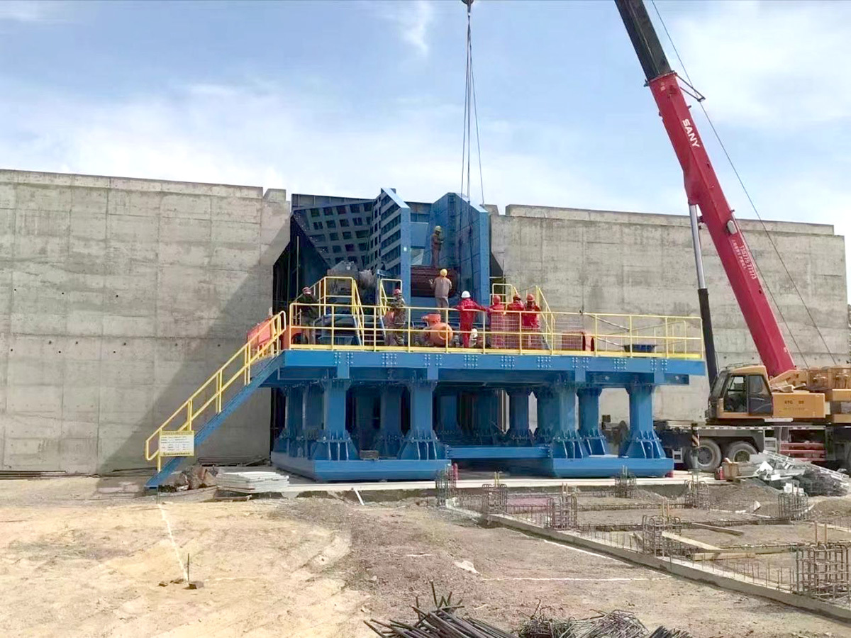 1400TPH Semi-mobile coal crushing and screening station project