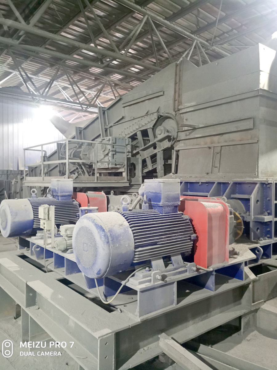 500TPH Calcium carbide primary crushing project in chemical plant