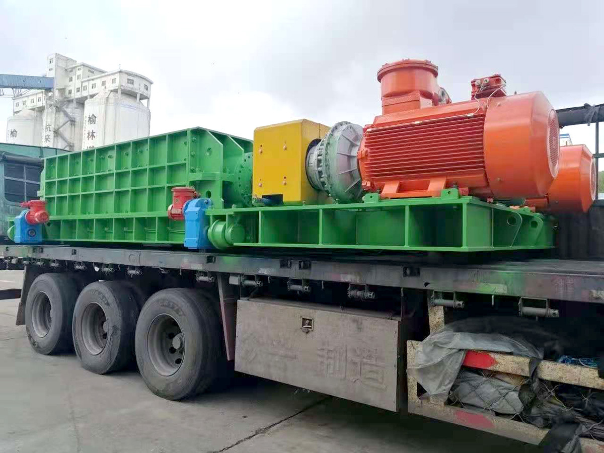 550TPH Double toothed roll fine crusher /coal crusher project