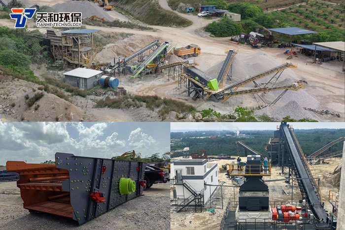  Tianhe Environmental Limestone Crushing Case Site 