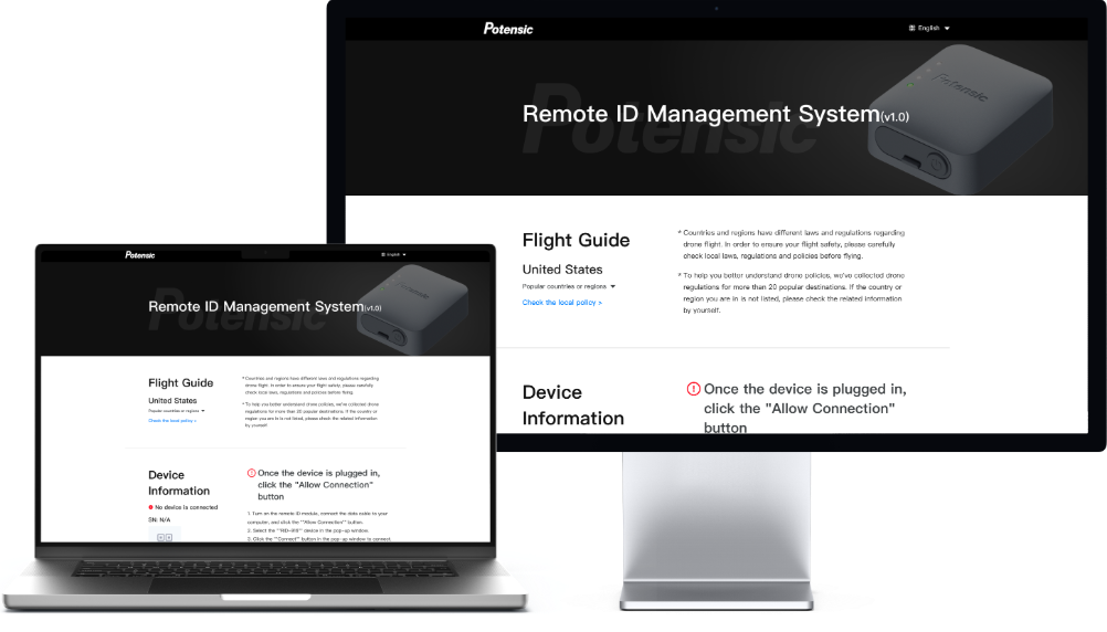 Remote ID Management System