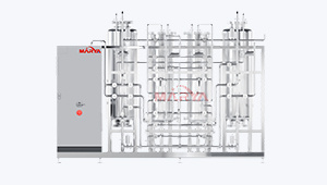 Purified water pretreatment unit