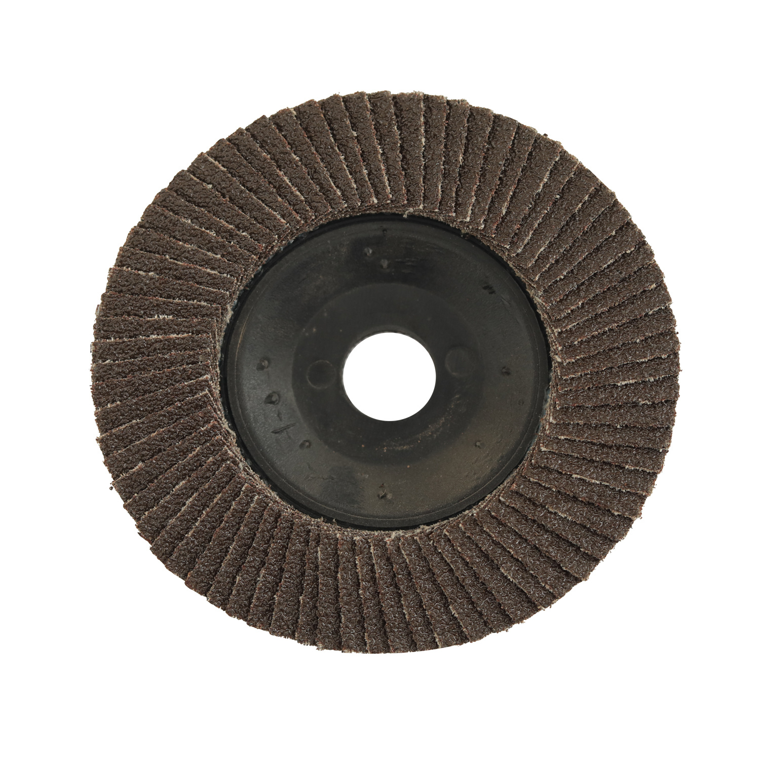 Brown corundum rubber-covered shuttering wheels