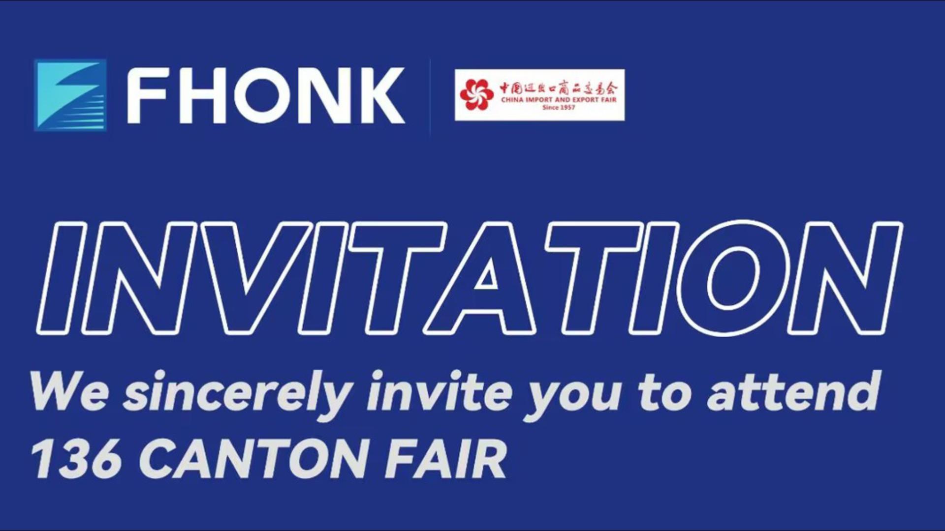 We sincerely invite you to participate in the 136th Canton Fair