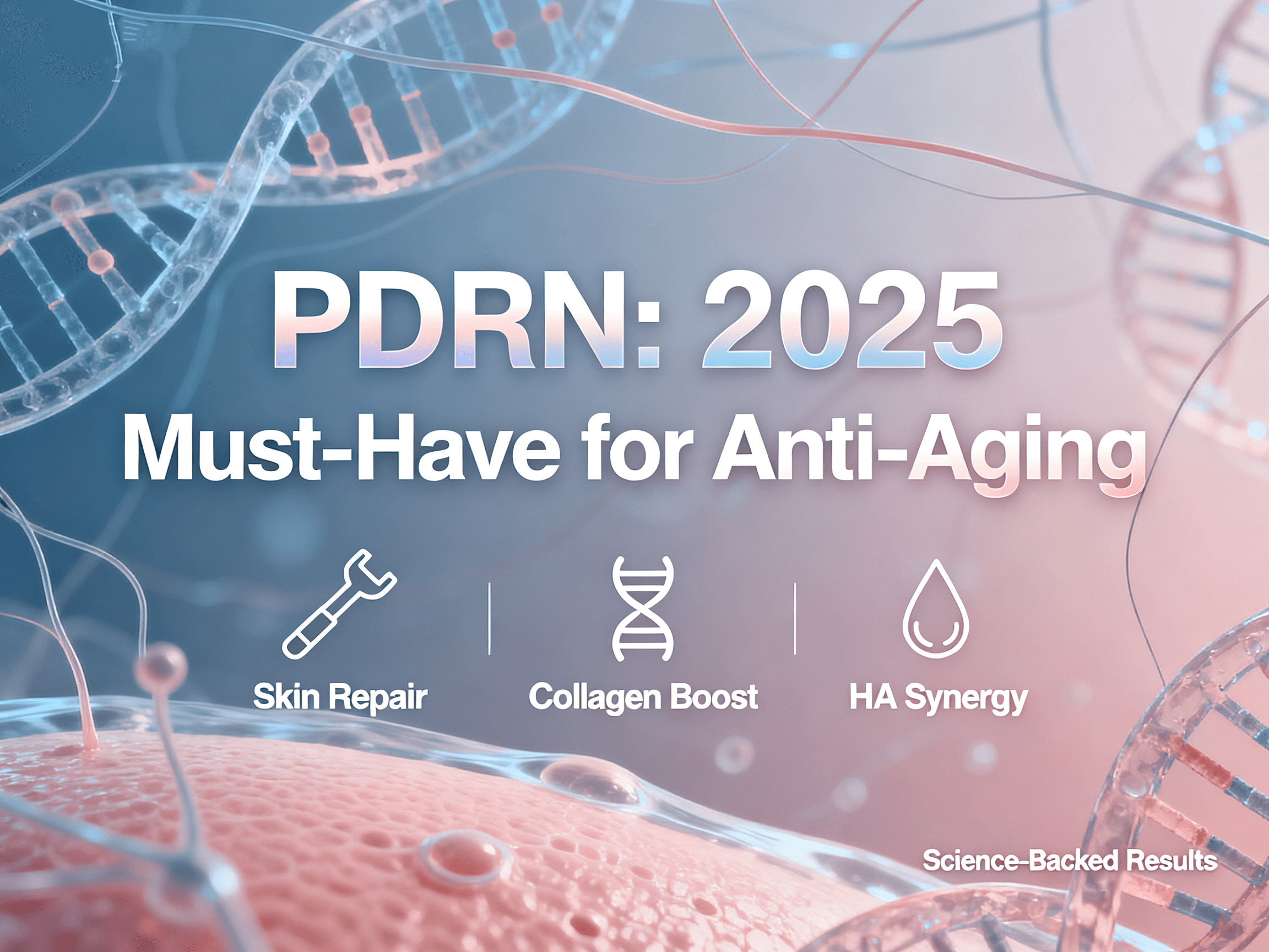 Why PDRN is Becoming the 2025 Go-to Ingredient for Anti-Aging Skincare