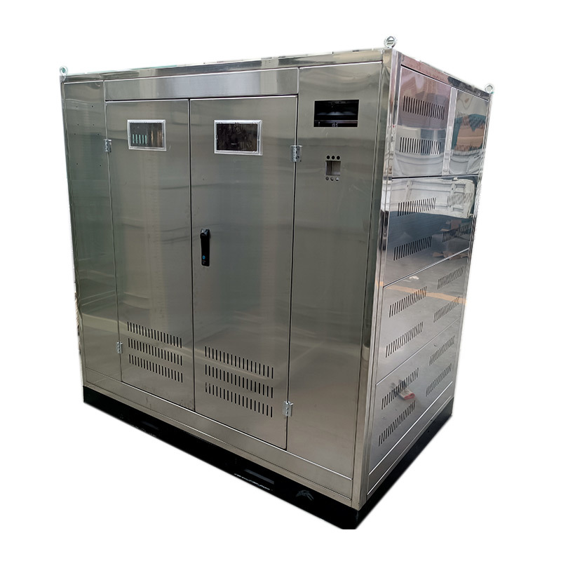 Dry-type transformer stainless steel housing