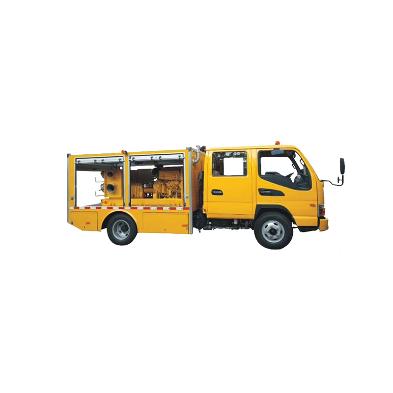 Bicycle mobile cam pump truck