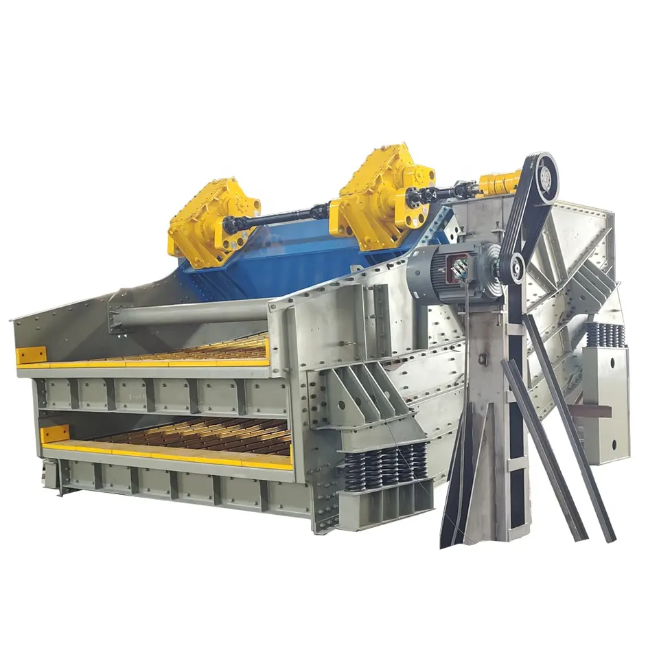 High-Class Vibrating Screen Grader Banana Vibrating Sieve Stainless Sieve Screen Banana Vibrating Sieve Mining Machinery