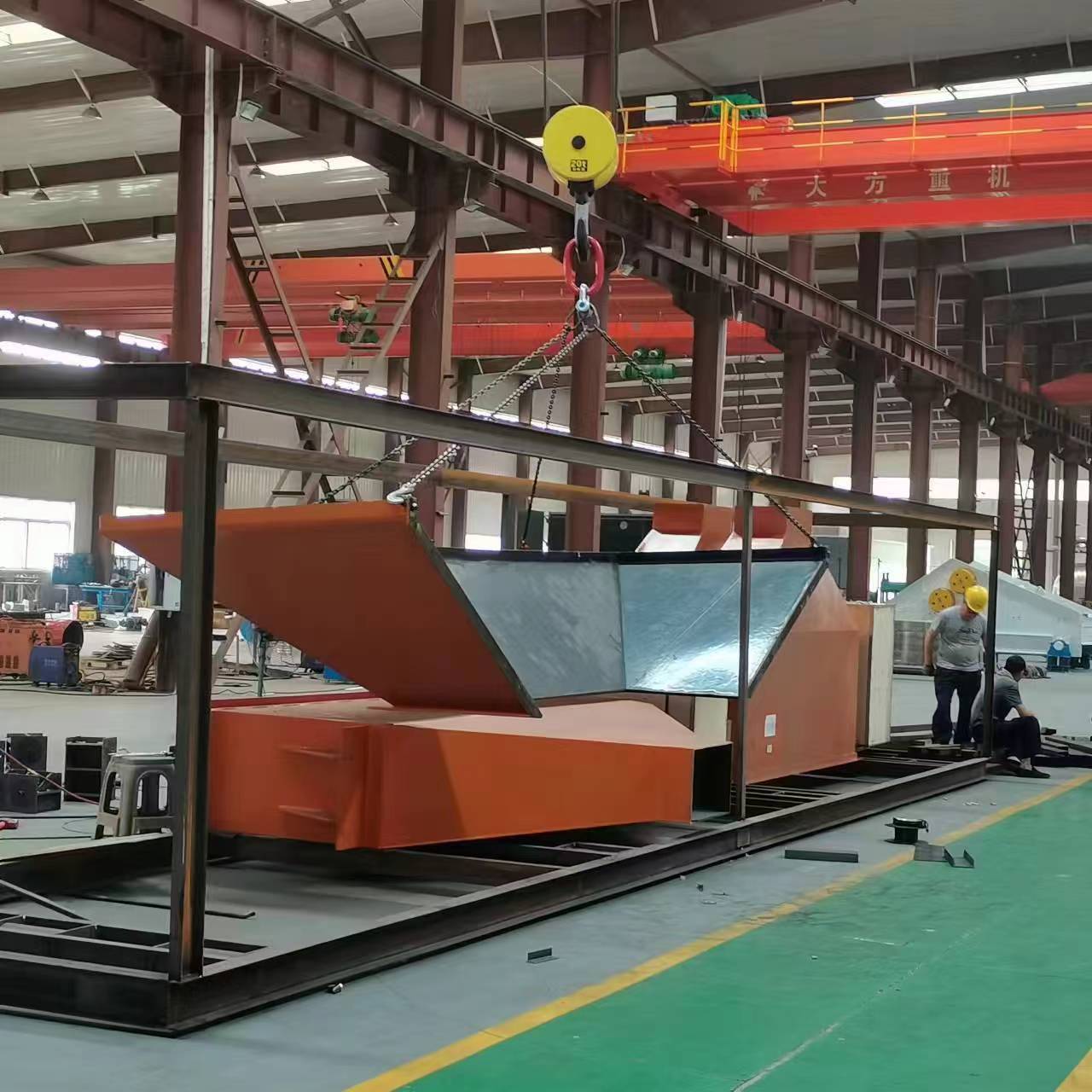 Linear Vibrating Screen Placer Gold Mining Machinery Mineral Vibrating Sieve Machine