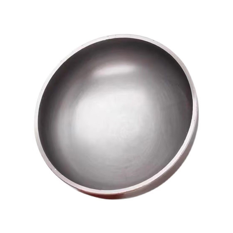 Large diameter carbon steel stainless steel oval flat bottom spherical head