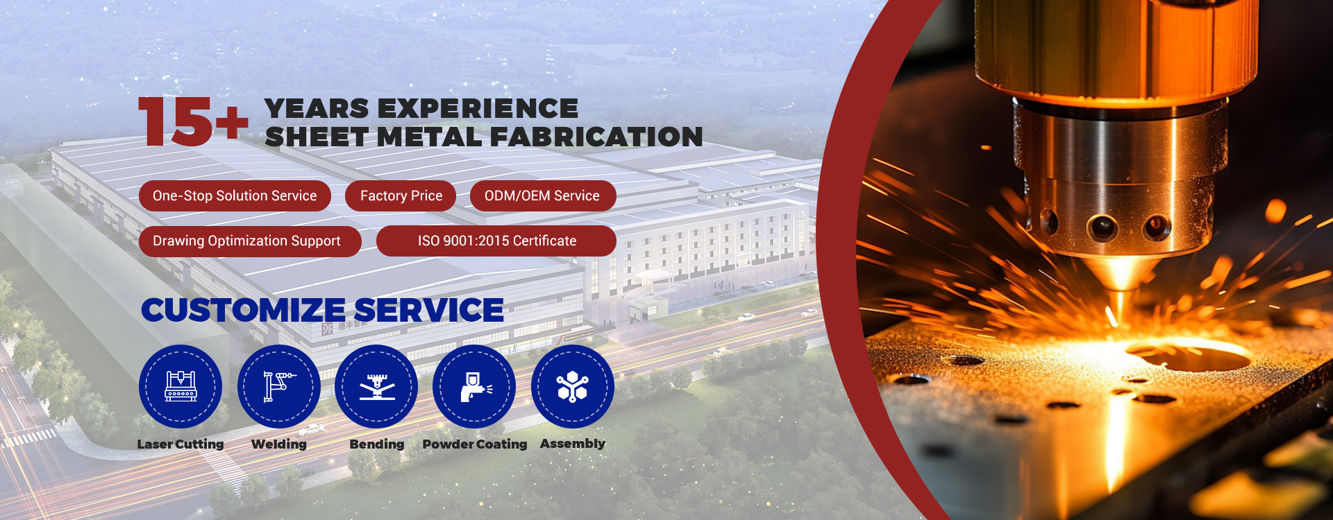 15+ Years Experience Sheet Metal Fabrication