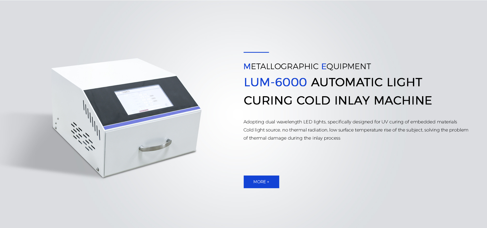 Lum-6000 Automatic Light Curing Cold Inlay Machine