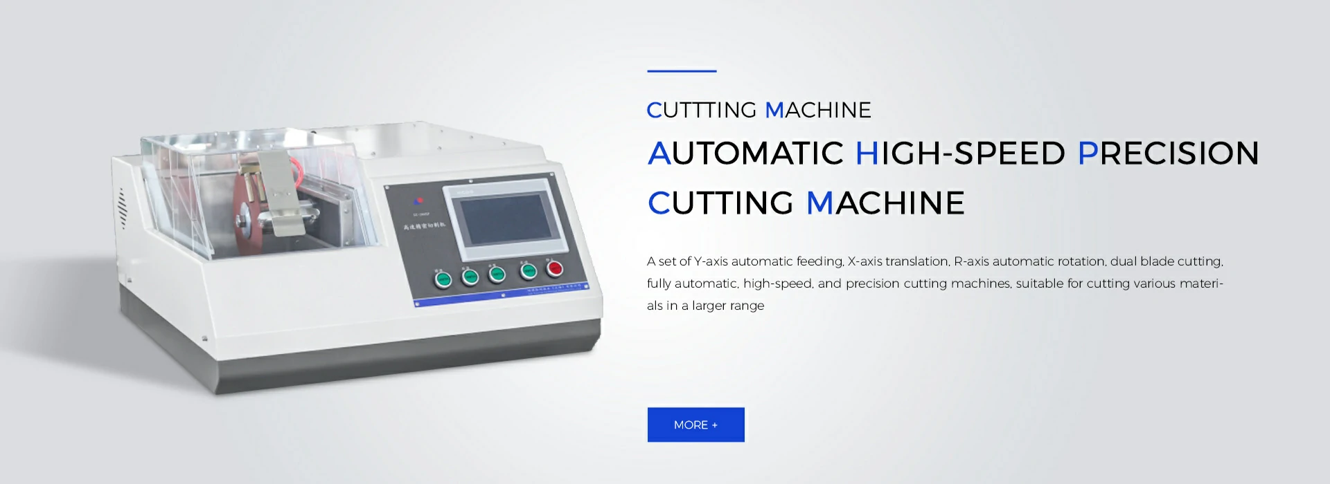 Automatic High-speed Precision Cutting Machine