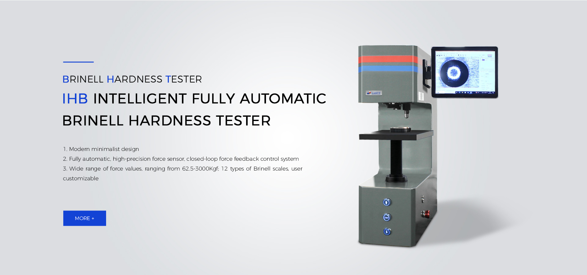 IHB Intelligent Fully Automatic Brinell Hardness Tester