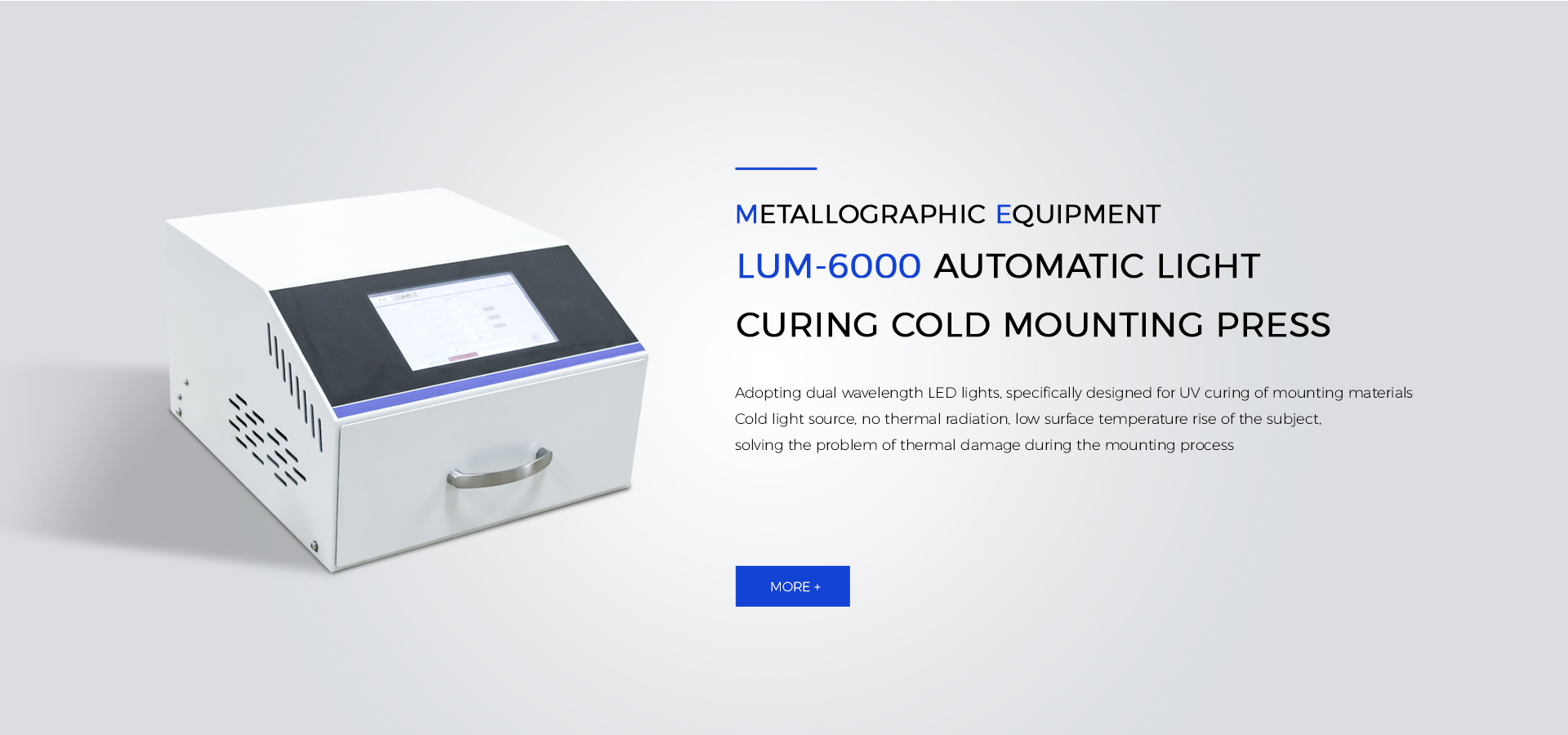 Lum-6000 Automatic Light Curing Cold Inlay Machine
