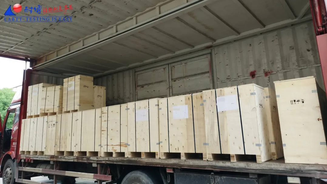 More than 100 high-end hardness testers from Labtt are flying to Europe