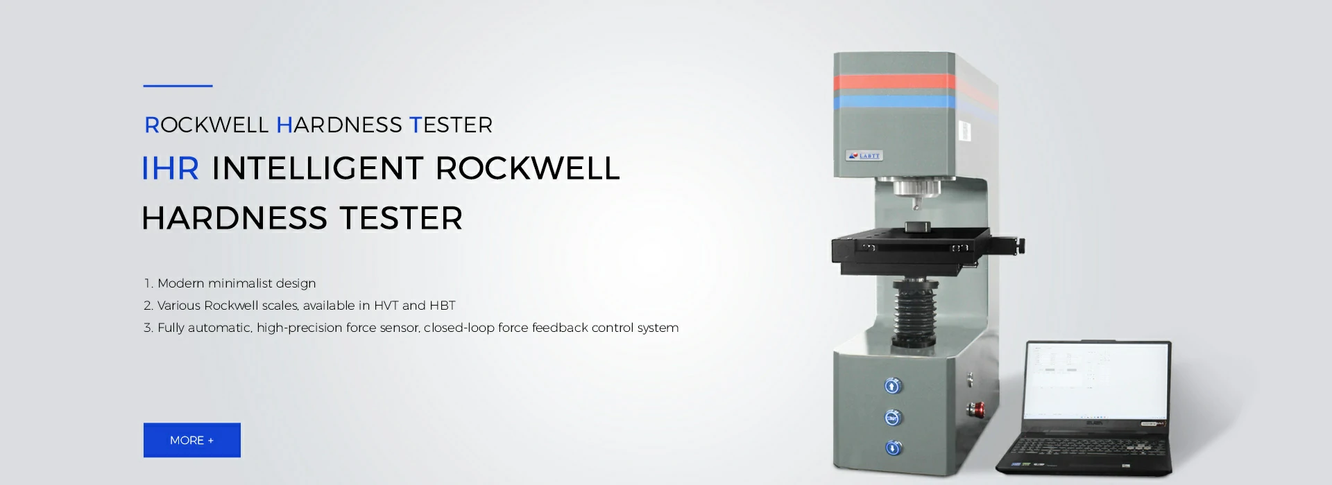 IHR Intelligent Rockwell Hardness Tester