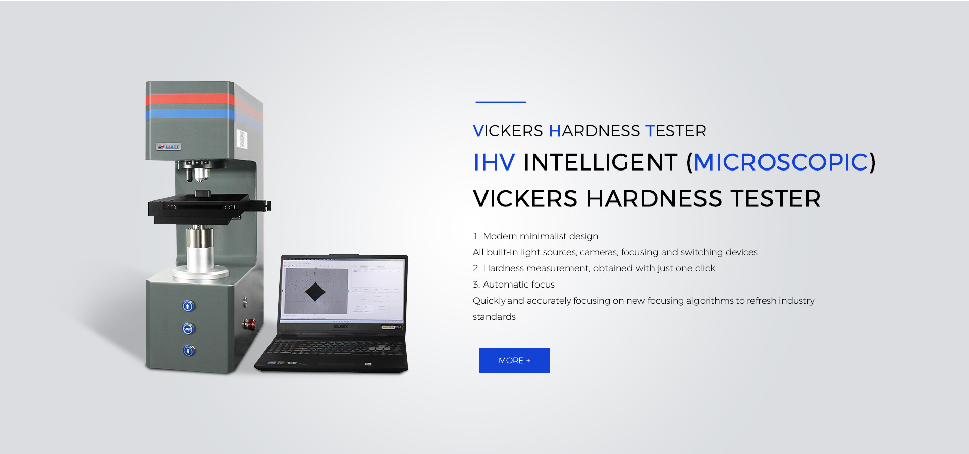 IHV Intelligent(Microscopic)Vickers Hardness tester