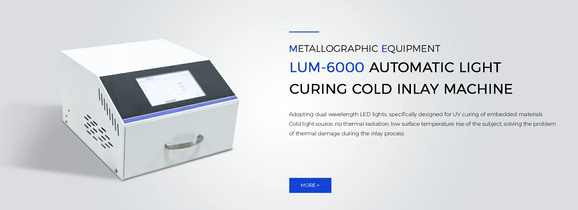 Lum-6000 Automatic Light Curing Cold Inlay Machine