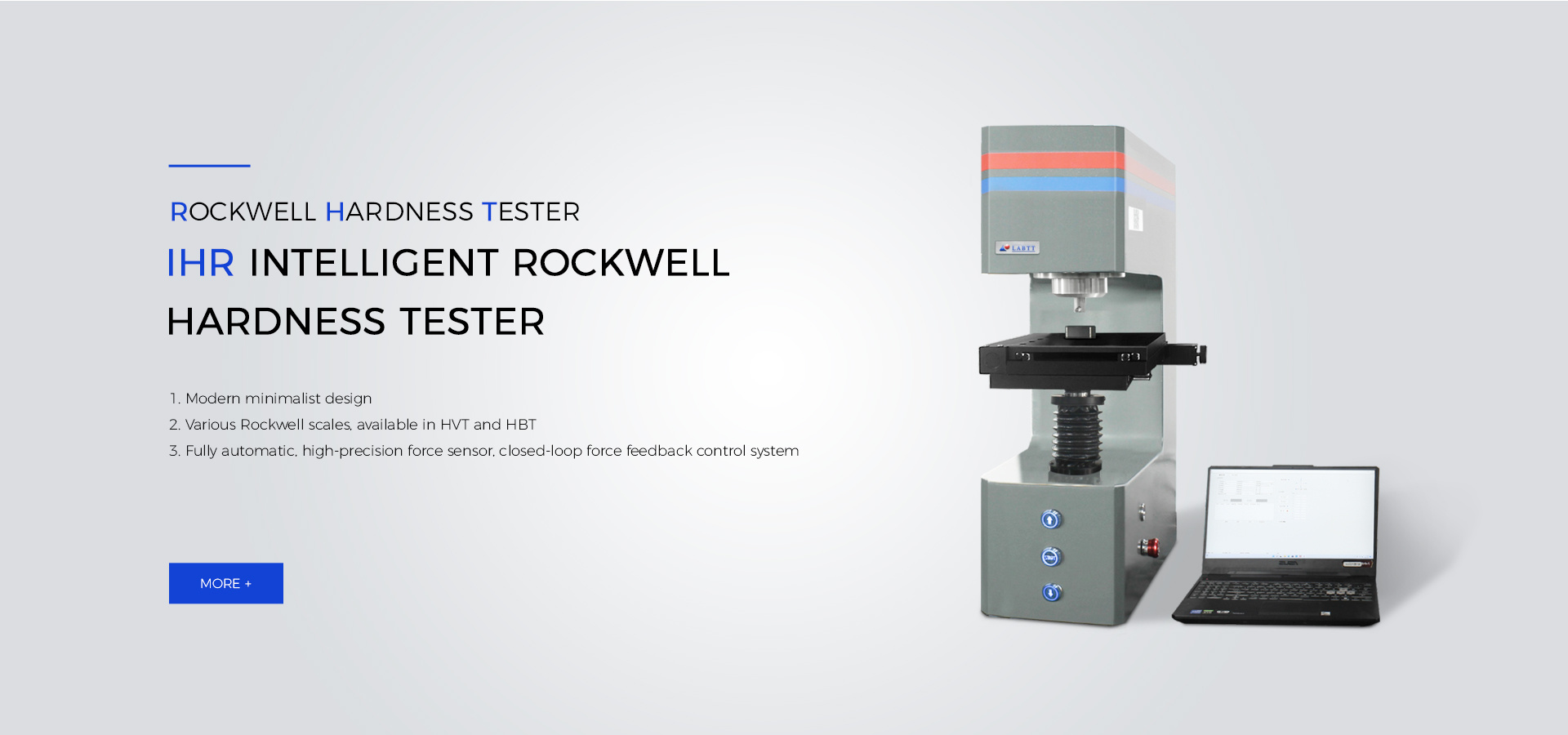 IHR Intelligent Rockwell Hardness Tester