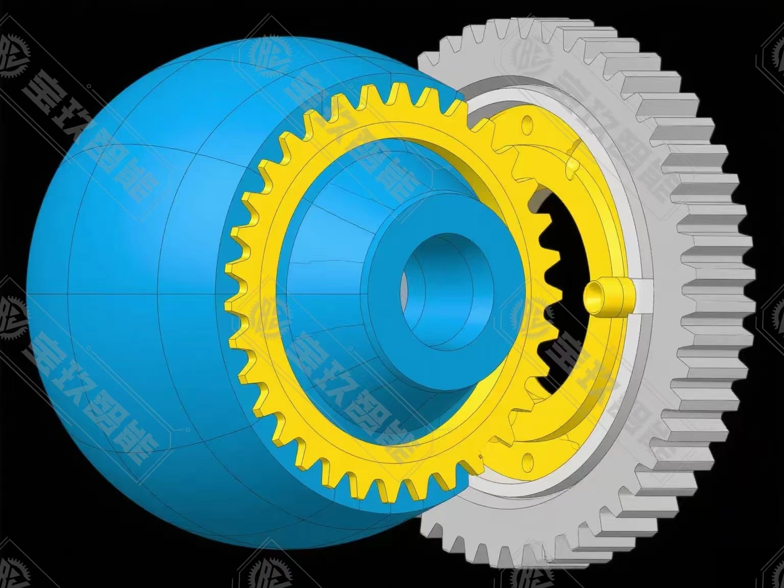 Spherical Gears: The "Transformation" of Involutes from Plane to Sphere