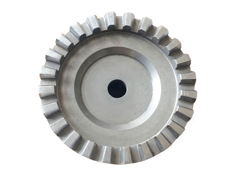 End toothed disc