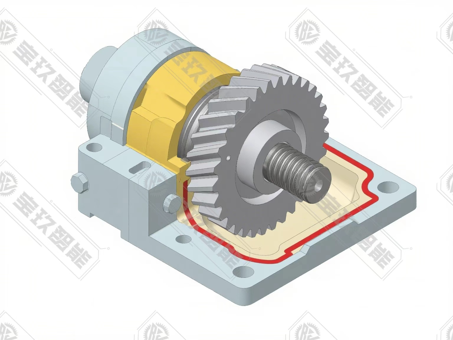 Enveloping Worm Gear Set: The "High-Performance Benchmark" in Heavy-Duty Transmission