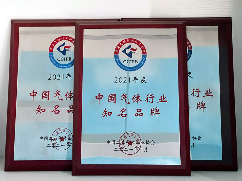 中国气体行业知名品牌