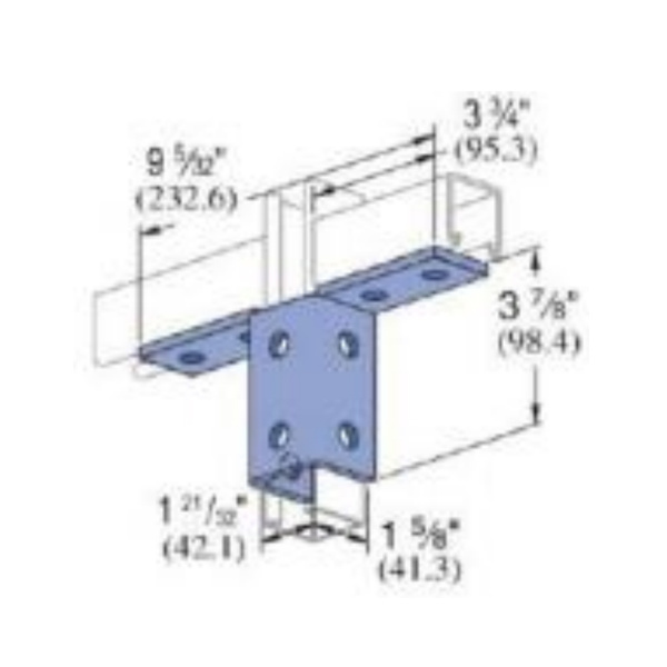 PT-509  10 Hole Double Wing Connector