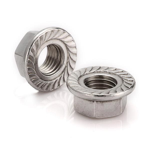 Large Serrated Flange Lock Nuts