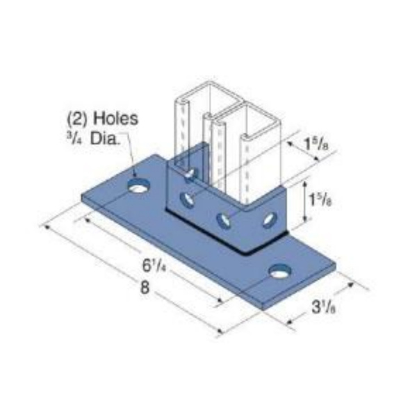 PT-609  Post Base