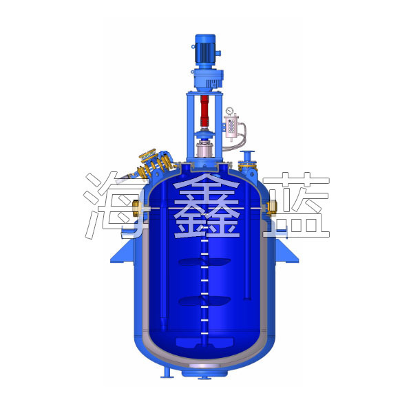 Open glass-lined reaction tank