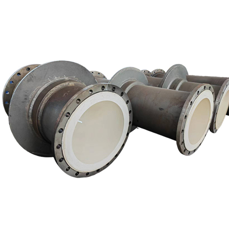 Large caliber marine internal anti-corrosion marine pipeline fittings