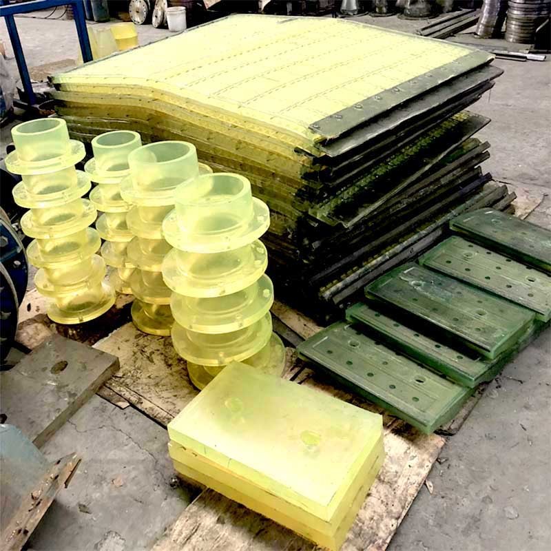 Polyurethane sieve plate