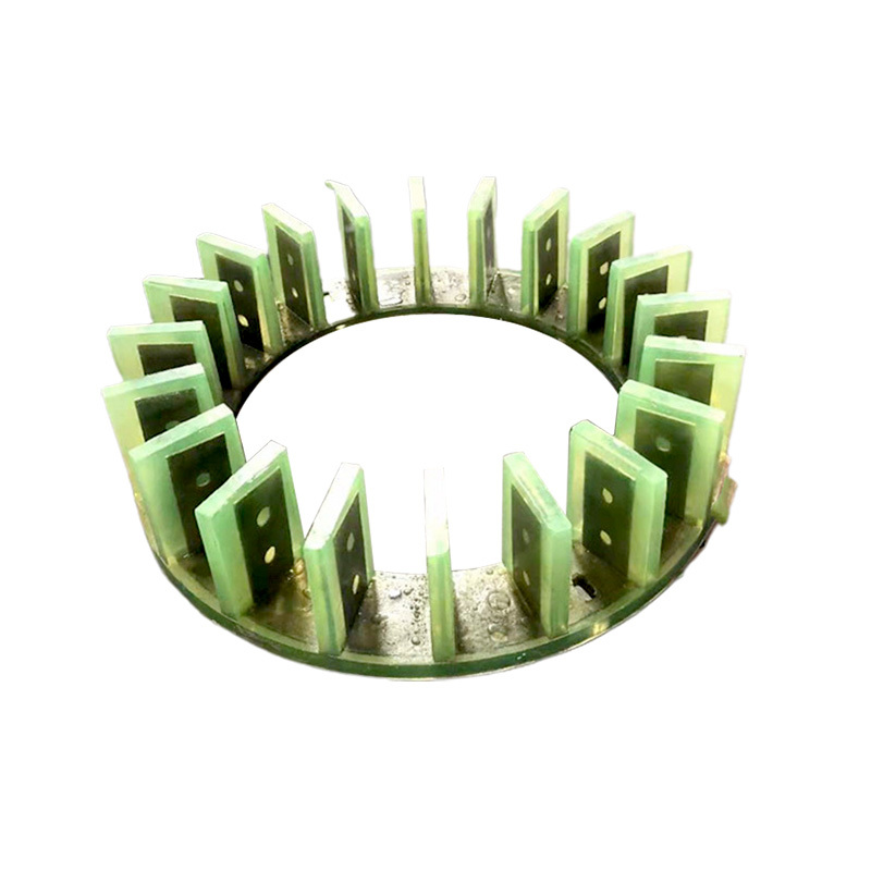 Rotating stator of polyurethane flotation machine