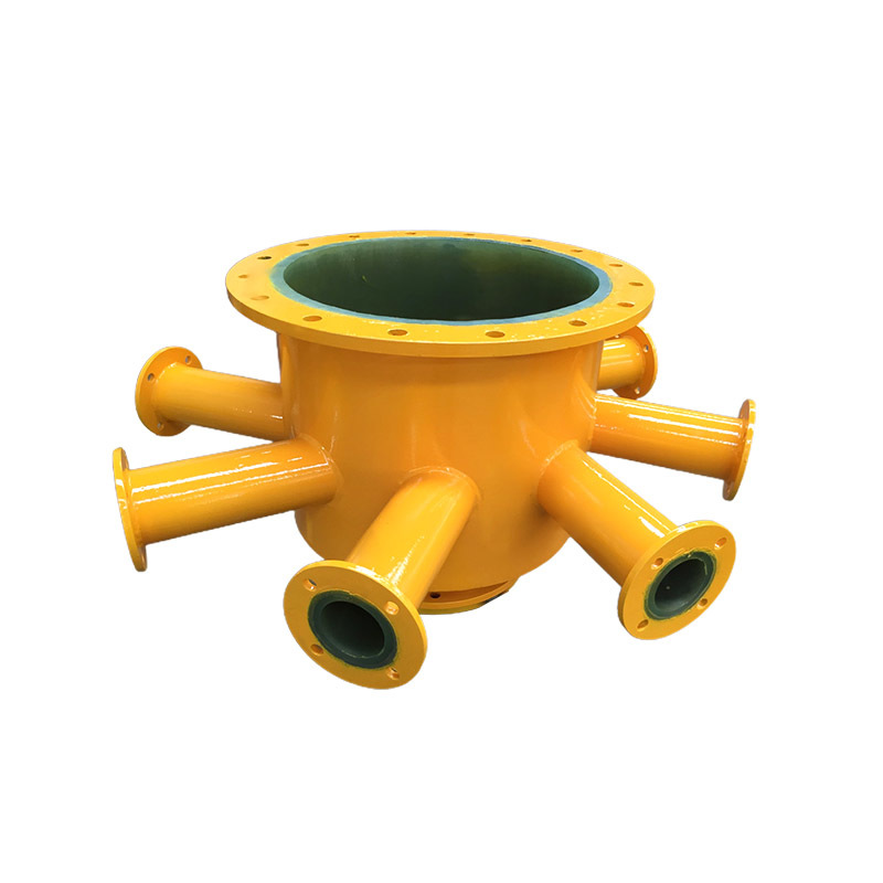 External pipe fitting processing center