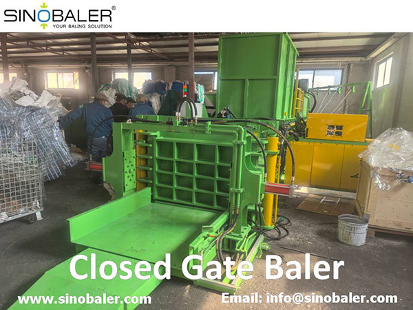 Closed Gate Baler
