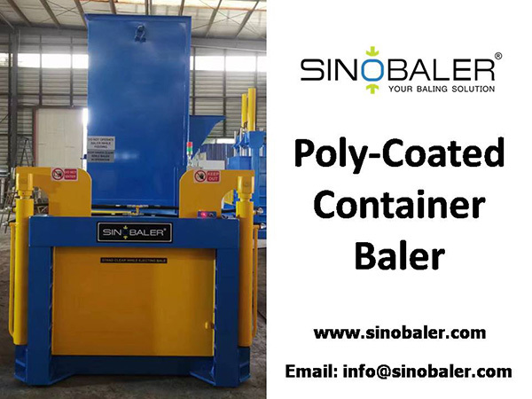 Poly-Coated Container Baler