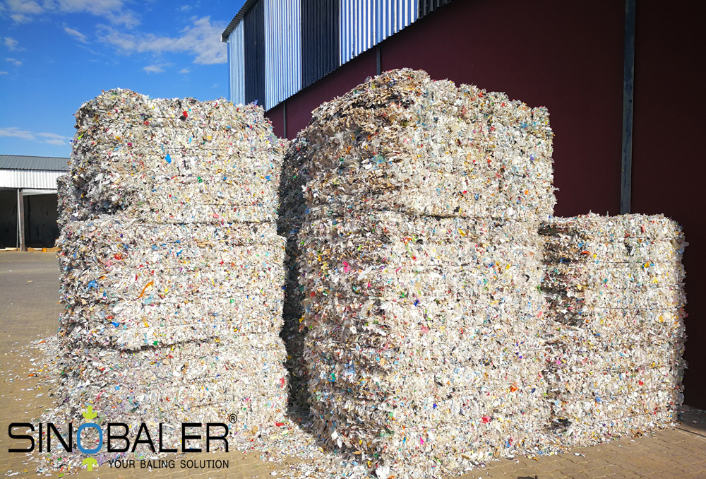 Waste bales from fully automatic baler_SINOBALER Waste bales from fully automatic baler_SINOBALER