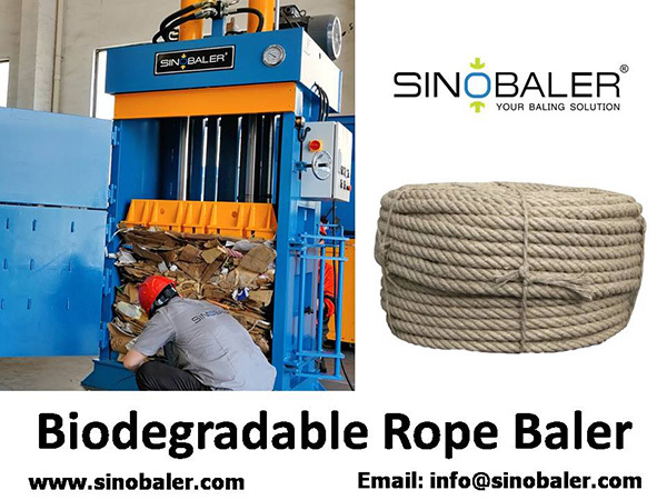 Biodegradable Rope Baler