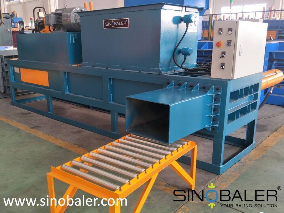 80T heavy duty horizontal baling and bagging machine_SINOBALER 80T heavy duty horizontal baling and bagging machine_SINOBALER