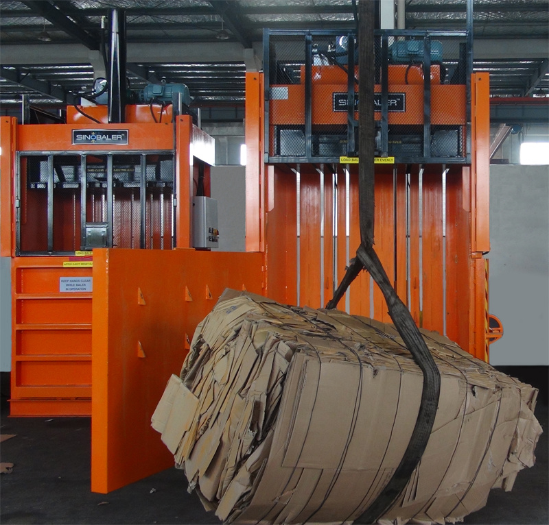 weigh cardboard bale_SINOBALER weigh cardboard bale_SINOBALER