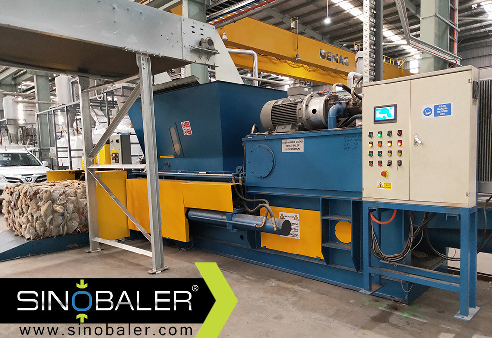 First Shipment of L-Type Two-Ram Automatic Baler Bound for Australia