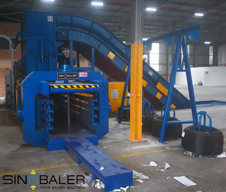 120T fully autoamtic baler_SINOBALER 120T fully autoamtic baler_SINOBALER