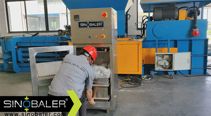 10. Stainless Steel Waste Compactor, Bin Compactor, Garbage Compactor – Sinobaler SVB2-BC-10.mp4
